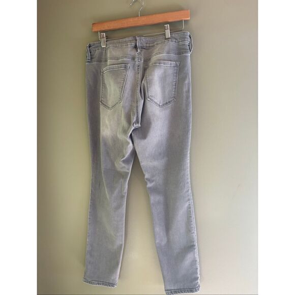 Athleta 10P grey sculptex skinny jeans - Picture 2 of 7